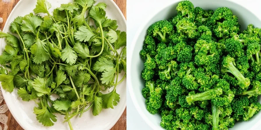 Fresh parsley bouquet on cutting board
