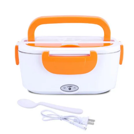 

LIHONG 2020 New Style Kids Electrical Portable Electric Food Warmer Lunch Box Plastic Food Warmer Lunch Box, Customized color