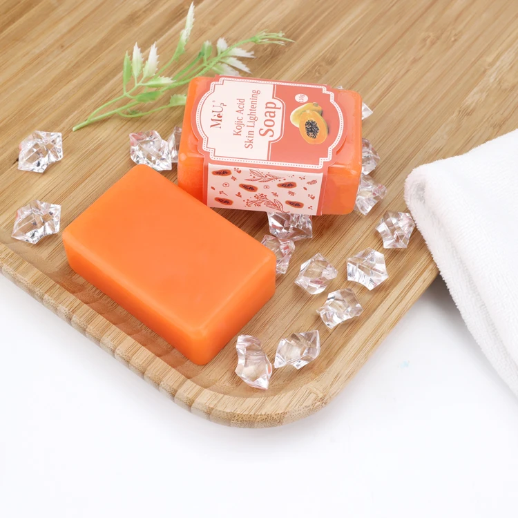 

wholesale skin bath bar body face papaya soaps organic natural handmade whitening kojic acid soap toilet soap