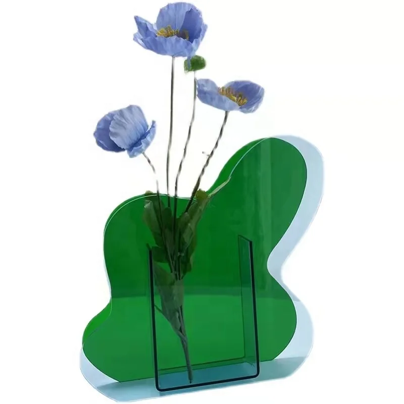 

Creative Nordic acrylic vase container flower arrangement porch living room desktop art decoration dried flower ornaments