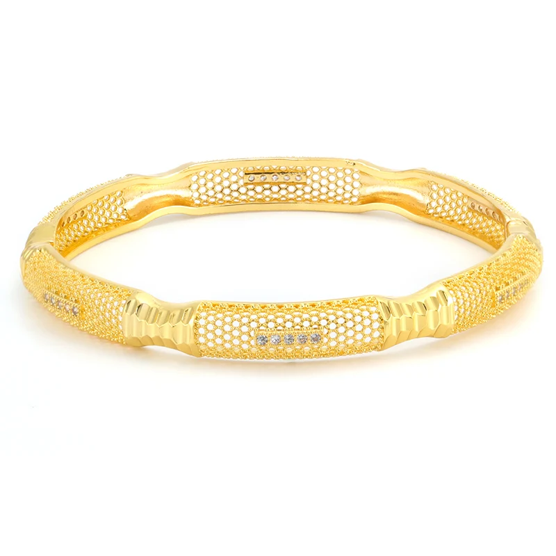 

High Quality Gold Plated Bracelet Cz Women Wedding Jewelry