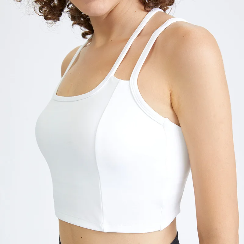 

Wholesale Workout Clothing Ladies Gym Wear Woman Yoga Wear Sexy Straps Sports Bra