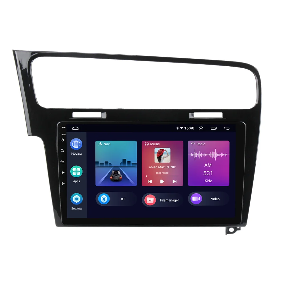 

MEKEDE QLED Screen Android 11 8+128G Mirror link stereo android For VW golf 7 2013-2017 carplay GPS BT car gps multimedia system