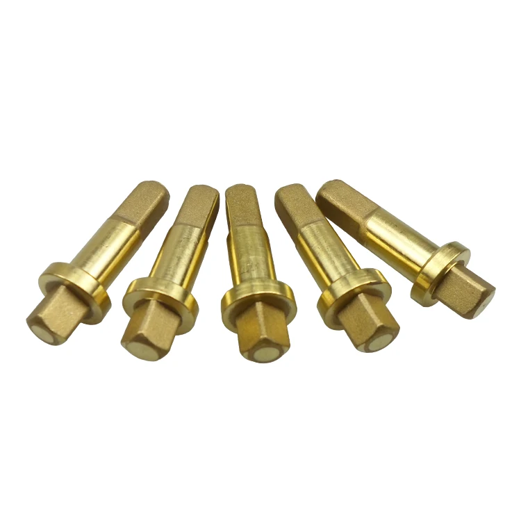 
China-made Gas cylinder connector Threaded brass Valve Rod Plugin bolt Plunger 