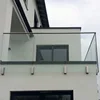 Side wall spigot hardware for railing system one arm spider spigot mount glass railing