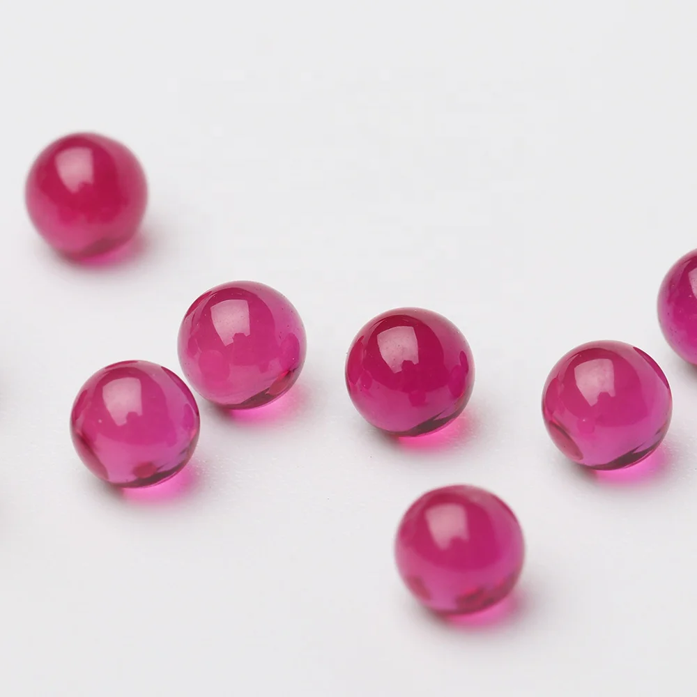 

Synthetic Corundum 2mm 3mm 4mm 6mm 8mm Ruby Beads Ball Terp Pearls for 20mm 25mm 30mm Quartz Banger