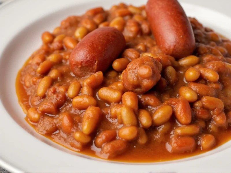 Classic Baked Beans with Sausage Recipe