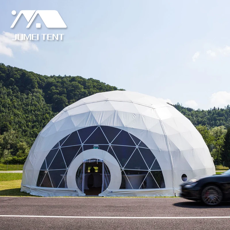 

20m Diameter Outdoor Luxury Event Transparent PVC Big Dome Tent Geodesic
