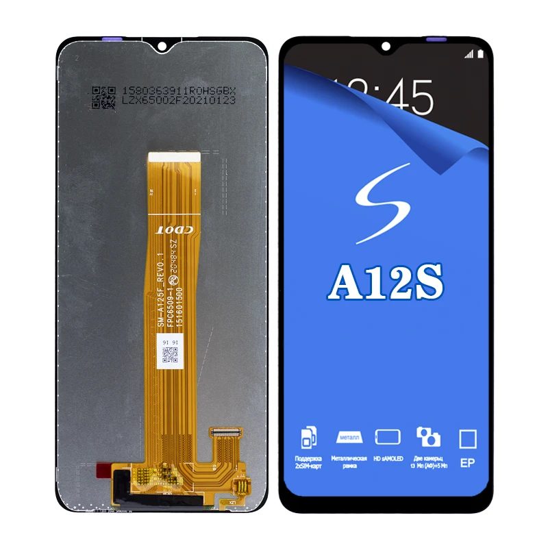 

mobile replacement lcd display touch screen for Samsung A12S