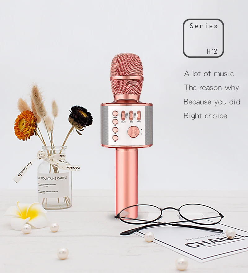 2020 best music mini blue tooth portable karaoke wireless bluetooth speaker with microphone - ANKUX.COM
