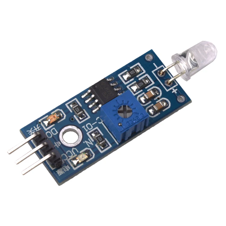 

LM393 DC 3.3-5V Sensitive Control 3 Pin Photosensitive Diode Light Sensor Module