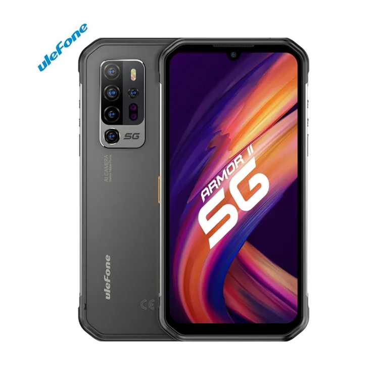 

Waterproof Dustproof Shockproof Ulefone Armor 11 5G Rugged Phone 6.1 inch Android 10.0 MTK Dimensity 800 Octa Core