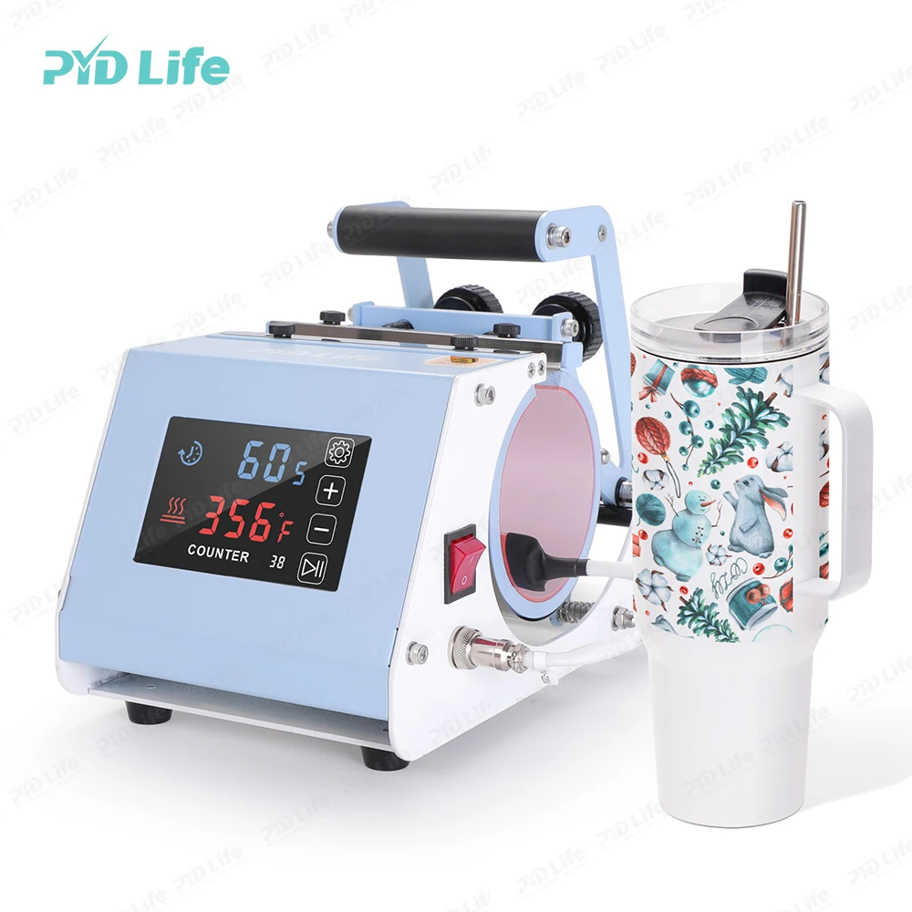 

PYD Life Newest Digital Mini Max 40 Oz Tumbler Heat Press Machine Sublimation 40oz Tumblers For Sublimation Printing Machine