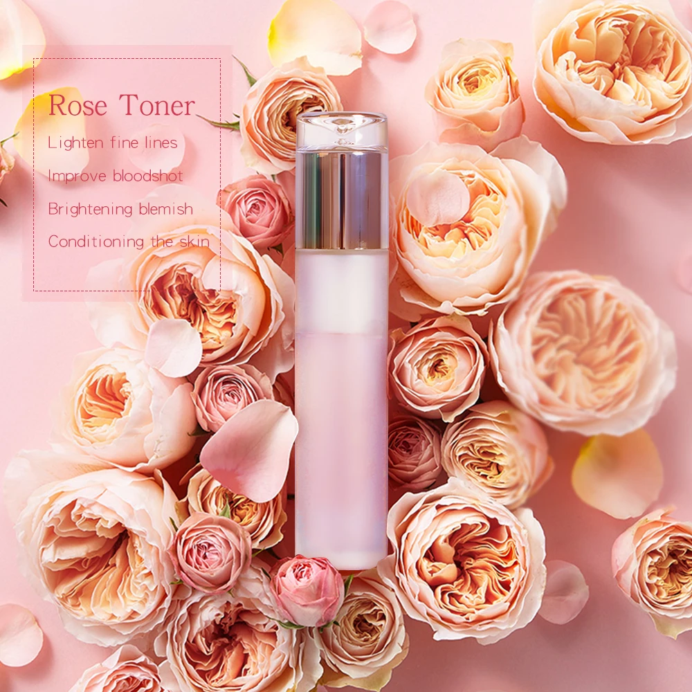 

Private Label wholesale bulk natural organic pure rose extract Active Facial Mist Rose Water