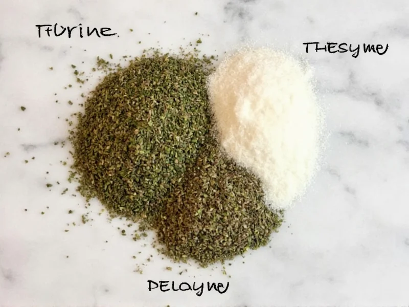 1 1/2 tsp Fresh Thyme to Dried Conversion: Exact Measurement