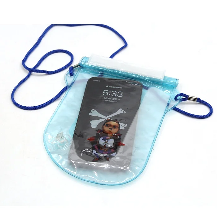 

New Arrival Logo Customized PVC Waterproof Mobile Phone Bag, Custom