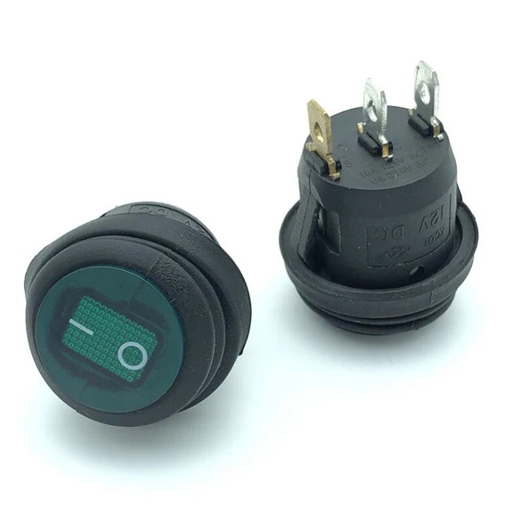 6 pin dpdt rocker switch 10(3)a 250vac t105 rocker switch cb enec17 red panel mount kcd3 boat rocker switch