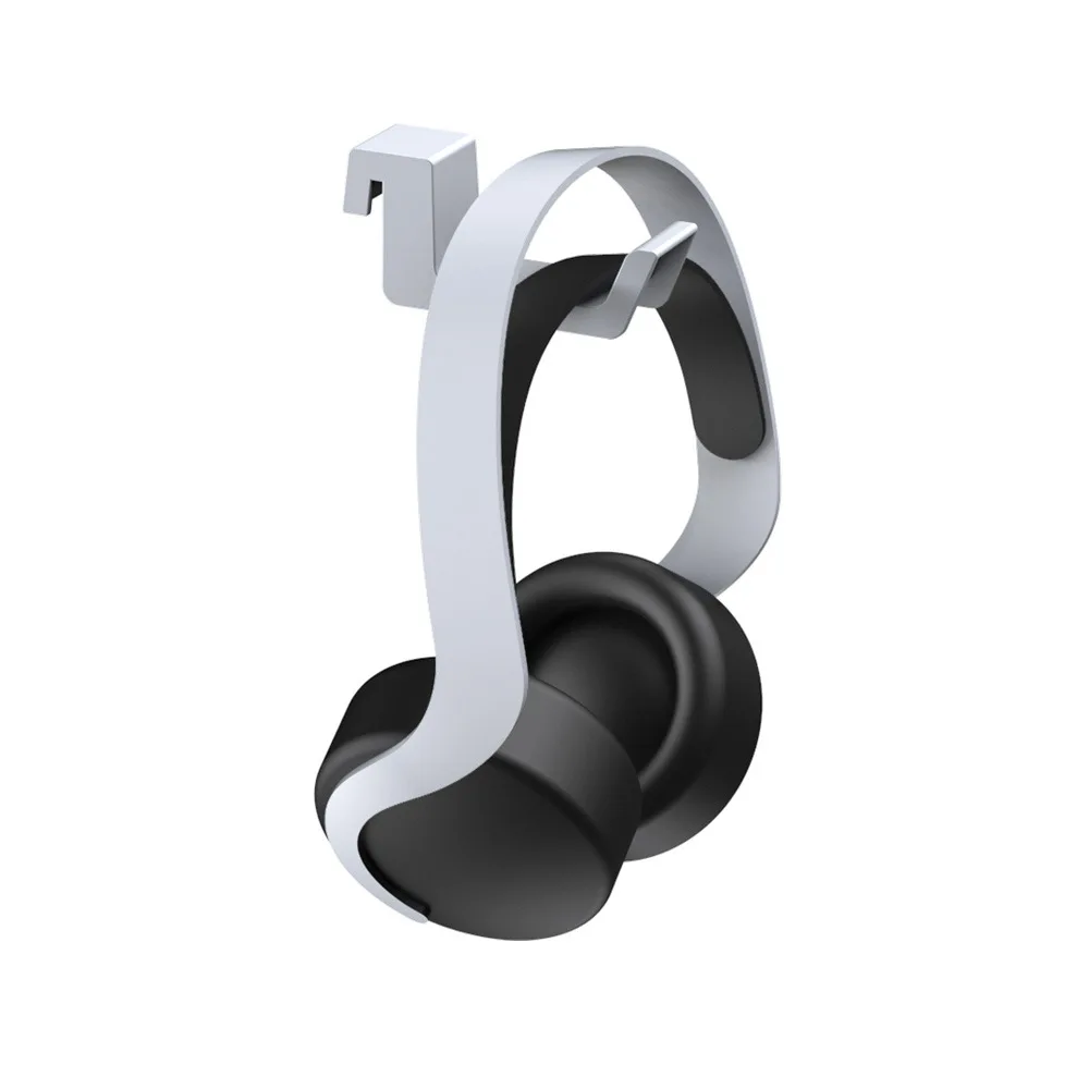 

Headphone Wall Mount Holder Bracket Hanger Storage Stand For Playstation 5 PS5 Console, White