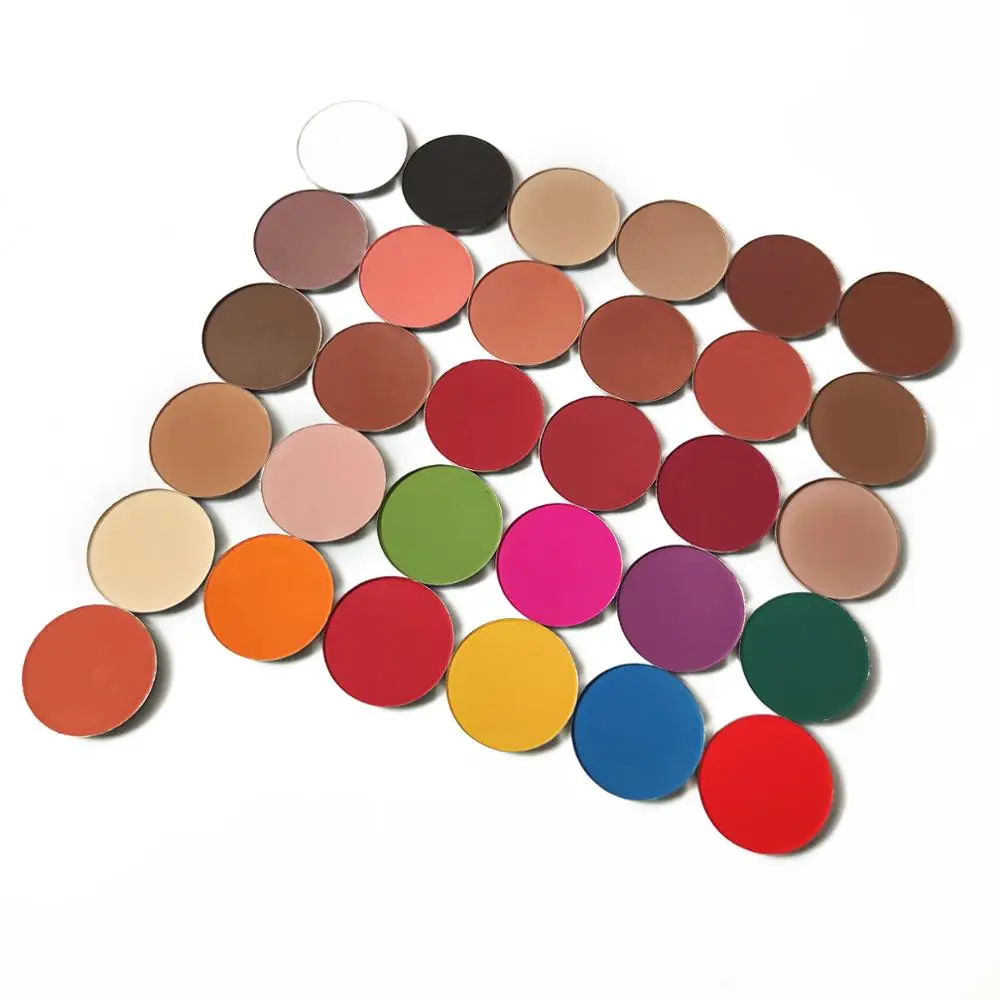 

Makefay cosmetic organic shimmer matte eyeshadow pigment powder create your own eyeshadow palette oem