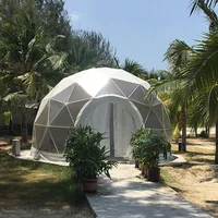 

8m diameter Good Quality Geodesic Dome Exhibition Tent with Doors