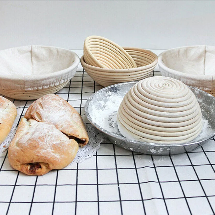 

Food grade banneton proofing basket, Beige