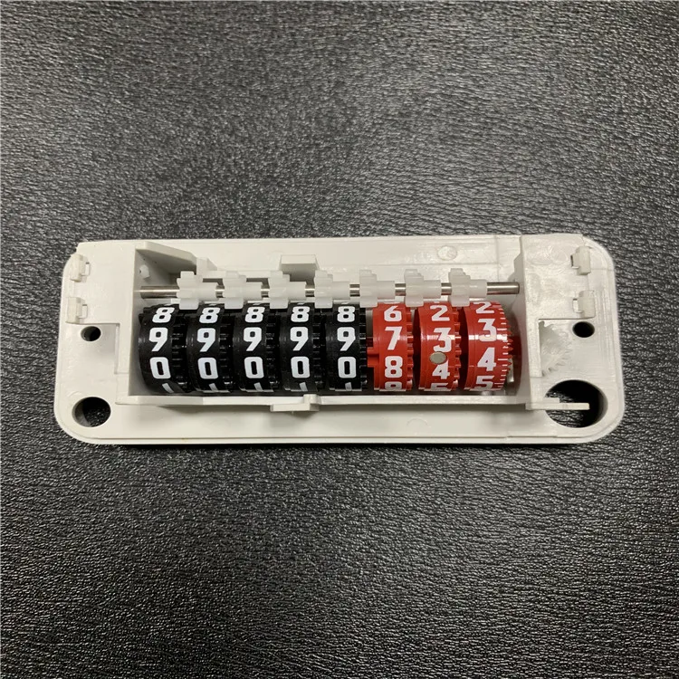 
Top quality gas meter counter 8 digit counter 