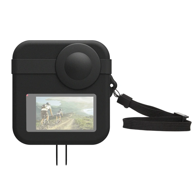

Hot Camera Accessories PULUZ for GoPro Max Dual Lens Caps Case Body Silicone Protective Case