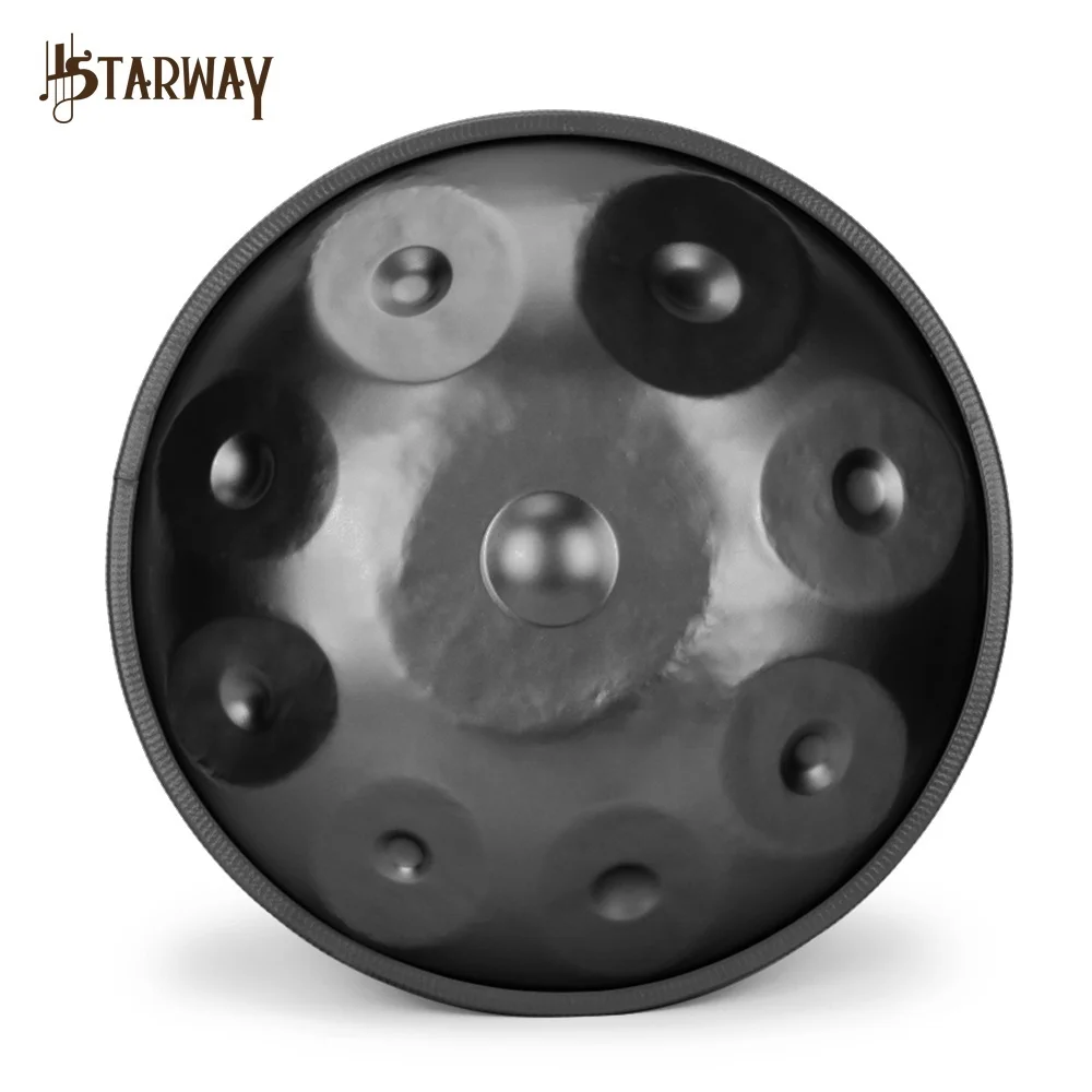 

Starway Standard 9 10 11 12 note D minor sound therapy chakra steel tongue drum Handpan drum bag music instrumentfor yoga