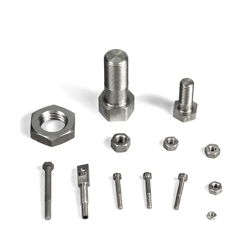 Pure Tungsten Bolts /nuts Customized M3*6mm Slotted Countersunk