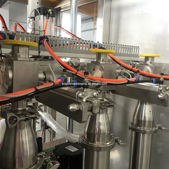 Automatic Shanghai factory oil filling bottling equipment machine