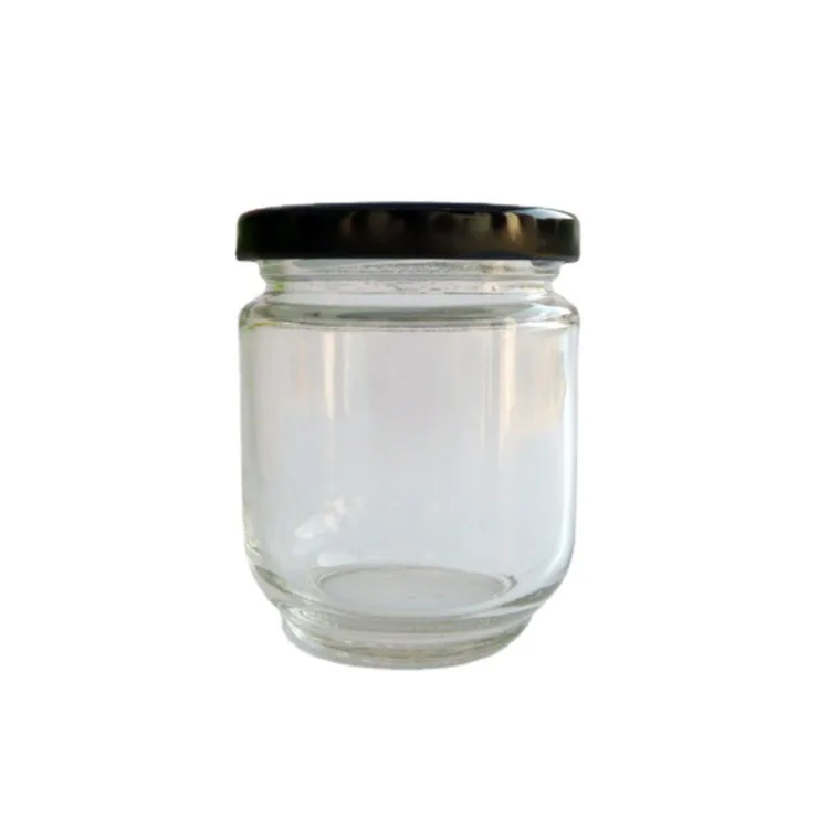 

Cheap customize wholesale glass dessert jar honey jar storage 195ml, Clear