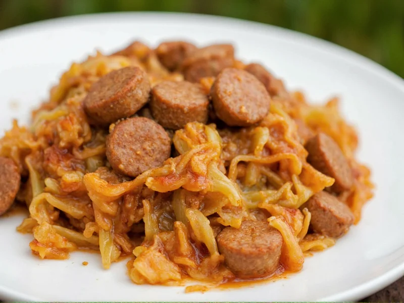 Perfect Sausage Cabbage Casserole Recipe: Easy & Delicious