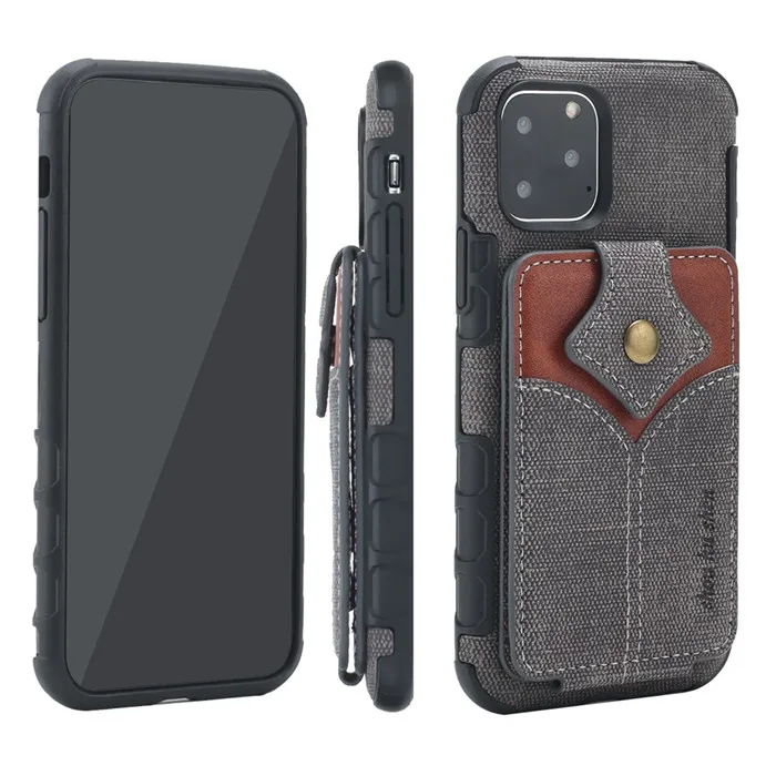 For iPhone 11 Case, Shockproof Protective Phone Case for iPhone 678 and for iphone xr 2019 leather wallet case