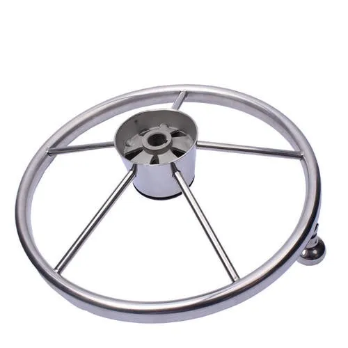 Stainless Steel Inflatable Boat Steering Wheel - Buy Steering Wheel ...