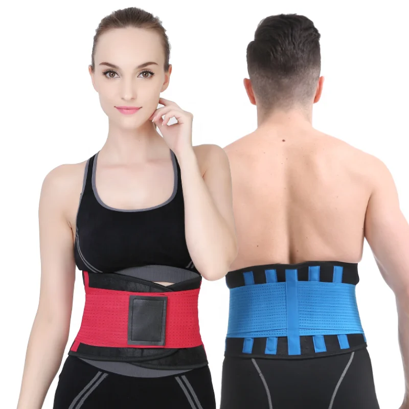 

Wootshu Light & Breathable Lower Back Brace Waist Trainer Belt Support Corset Posture Recovery & Pain Relief for Women and Men, Customized color