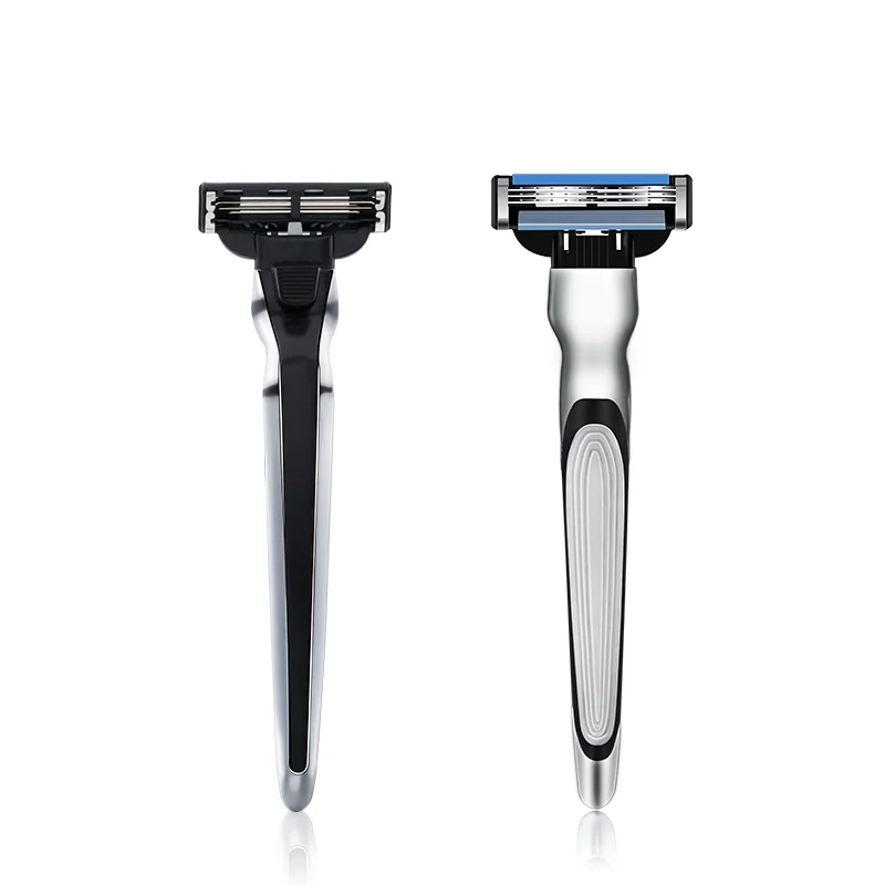 

Metal handle system rasoire for man shaving razor blade shaver 3 blade razor