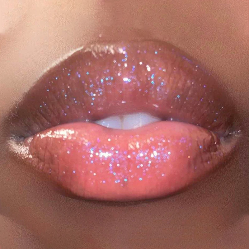 

2021 lip gloss pigment glitter clear lipgloss private label clear lip gloss plumping shimmer lip gloss