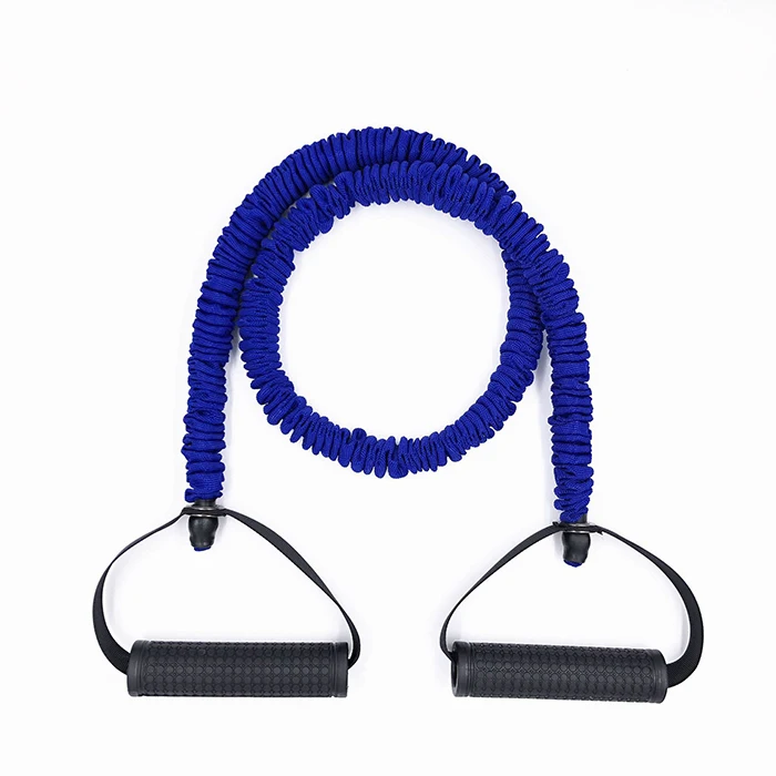 

High quality elastic bands gym tricep rope pull down Wholesale factory direct sale long resistance band, Custom