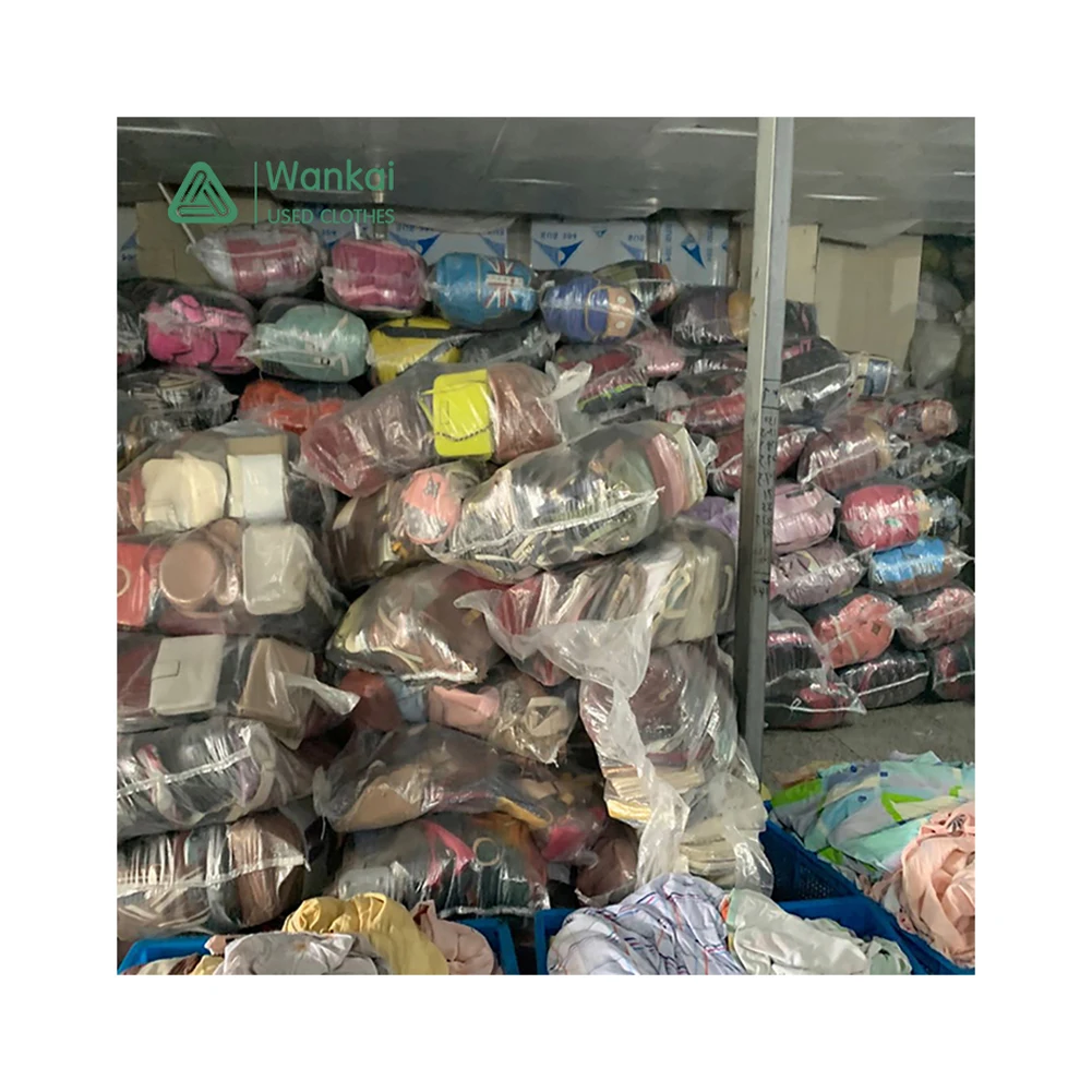 

2020 Hot Sale 100Kg Per Bale Colourful Summer Second Hand Clothing, Customizable Packaging Usa Bale Used Clothes Canada, Mixed color