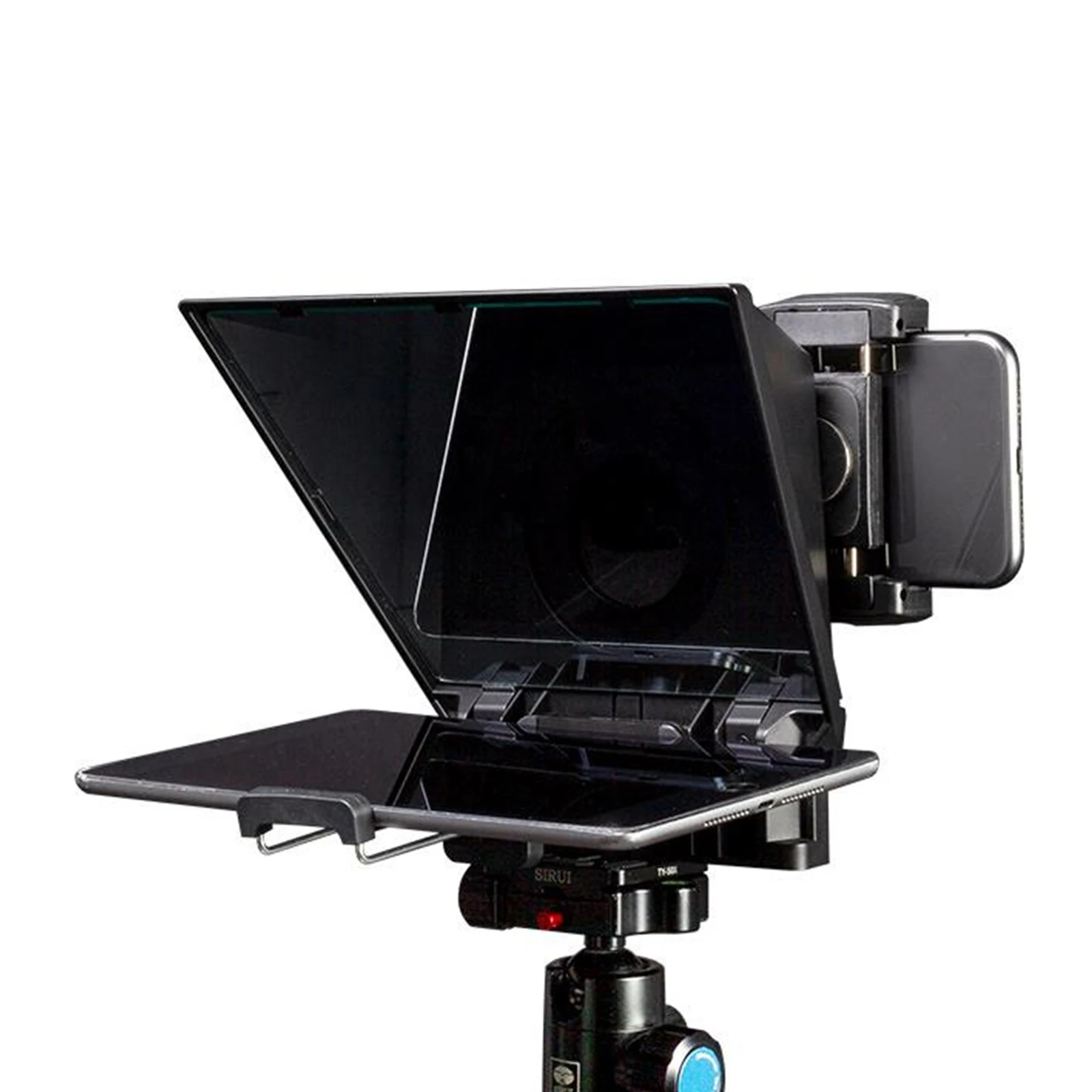 

Camkoo Portable 8-inch Teleprompter Supports Under 8" Smartphone Tablet Prompting Smartphone for DSLR Camera Bluetooth