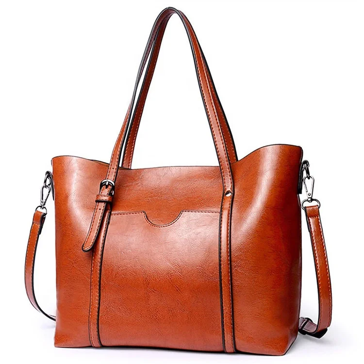 

time-limited discount cowhide custom leather handbag for business lady