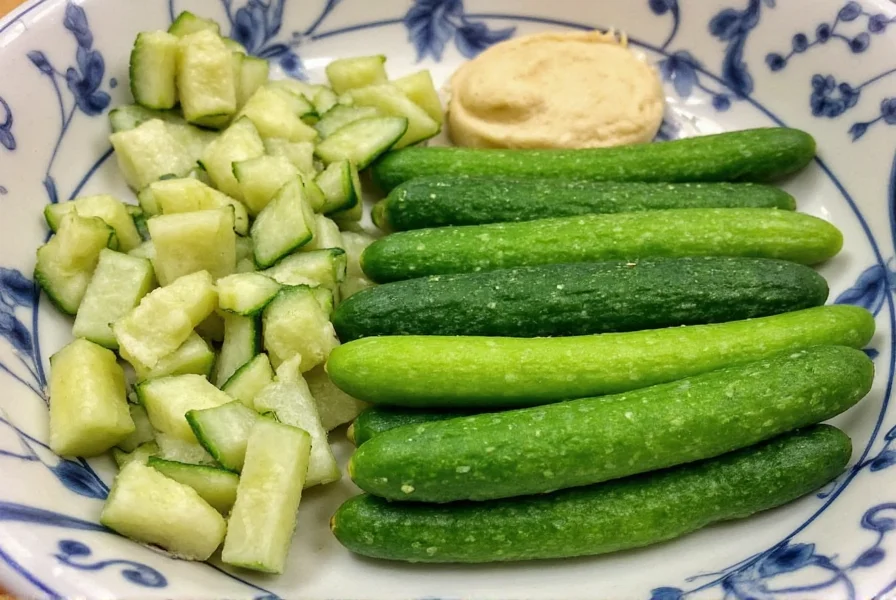 Kitchen tools for making banchan cucumbers