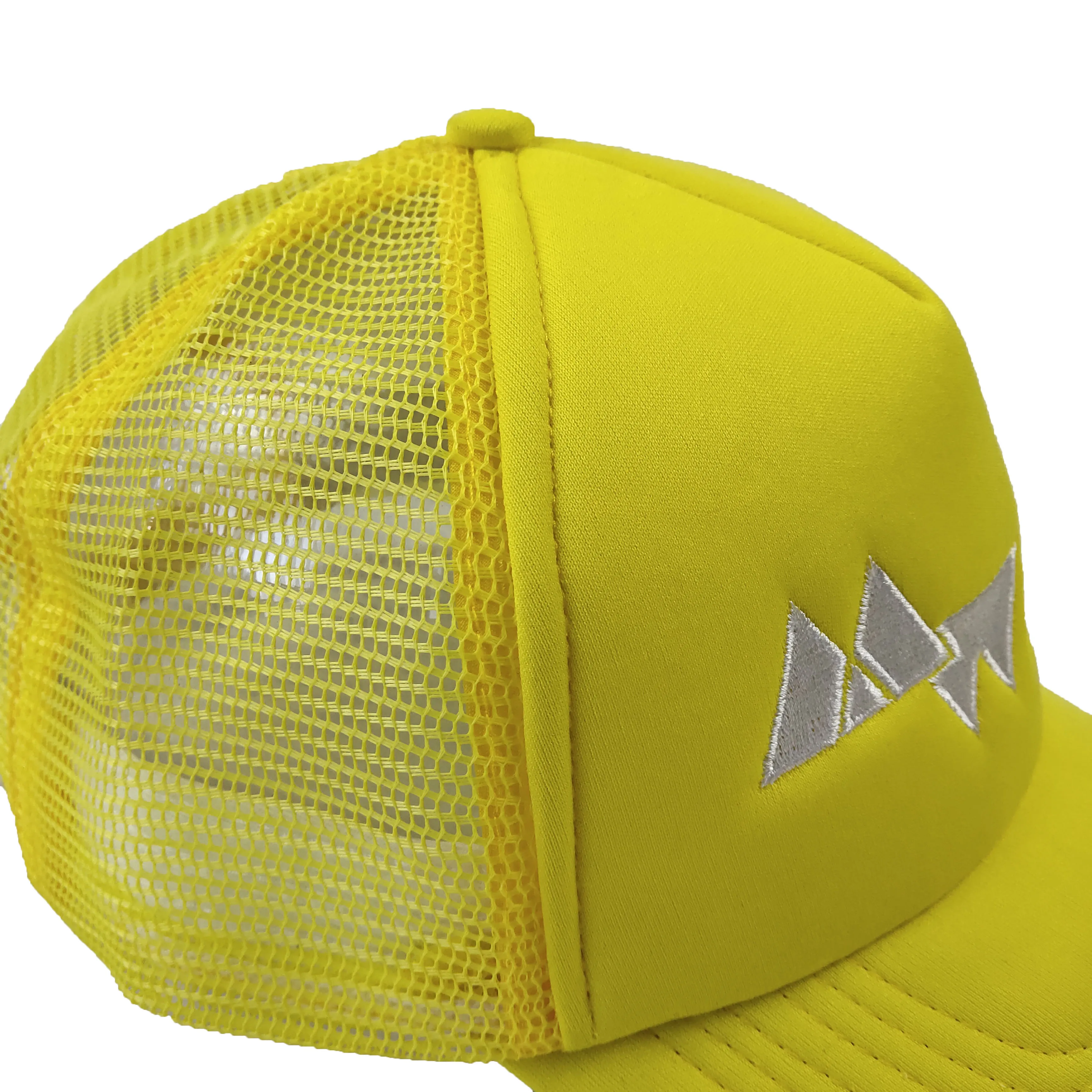 Custom High Quality 5 Panels Trucker Hat Caps,Wholesale Multicolor Plain Foam Mesh Caps From