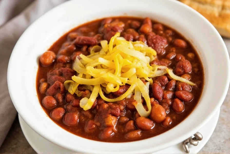 Easy Slow Cooker Chili Recipe in 10 Minutes Prep