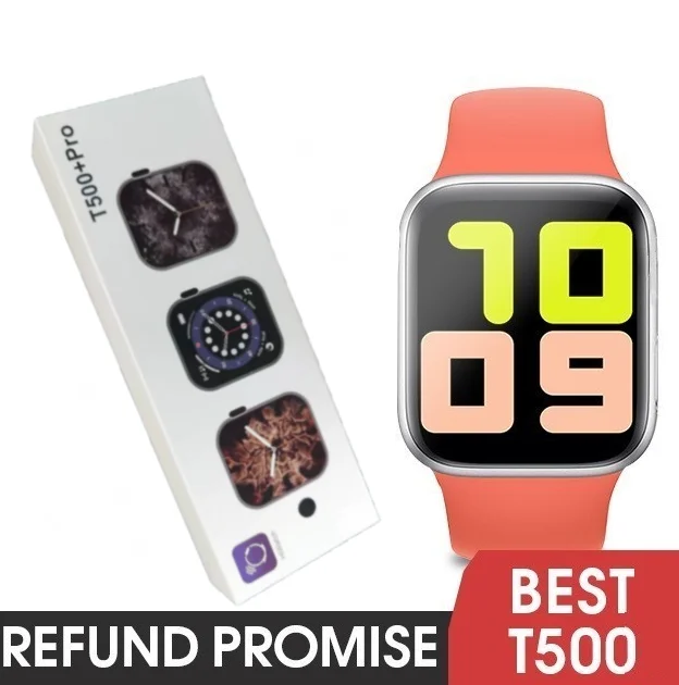 

T500+pro 1.75 inch full screen scroll knob call password lock series 6 7 reloj fitness watch t500+ pro smart watch