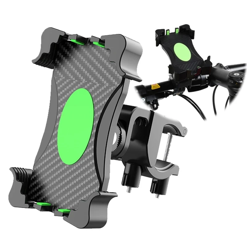 

Bicycle Handlebar Mobile Phone Holder Rotation Mount Stand Bracket (ZP-DC2020)