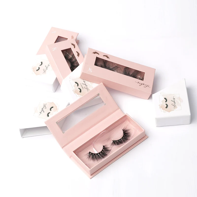 

SY shuying 30mm mink eyelash vendor customized boxes matte lash storage eyelashes package box