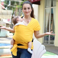 

Multifunctional Newborn Wrap Sling Elastic Grey Mama Love Baby Carrier