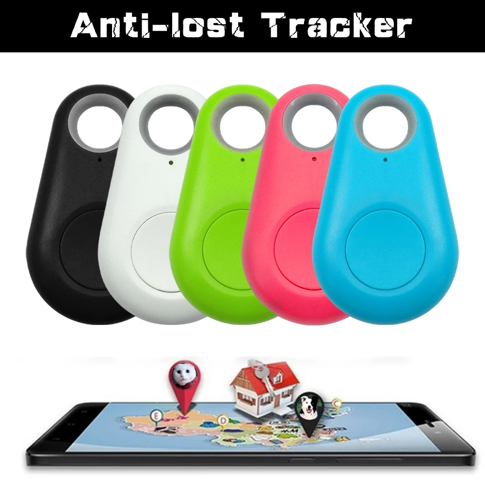 

Small Portable Wireless Kids Car Dog Cat antilost Smart Pets Mini Gps Tracker Key Finder, Black .white .blue .pink .green