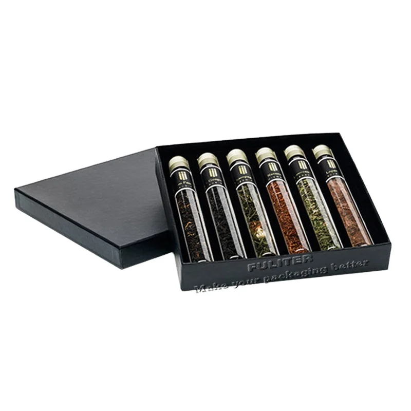 

Borosilicate Soda Glass Test Tube With Cork glass tube packaging gift box